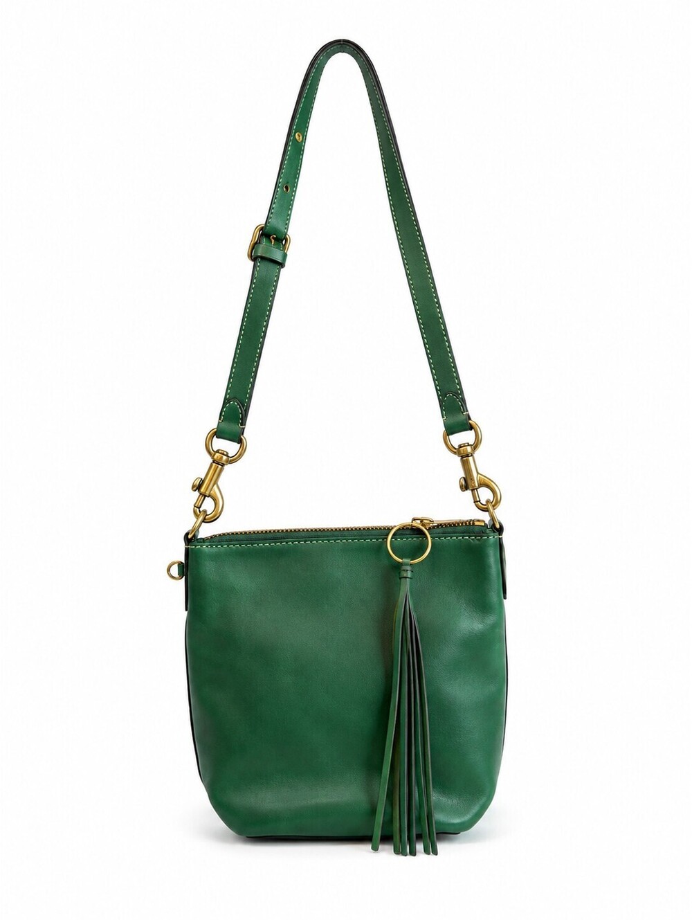 Coach 1941 Archive Duffle 20 Forest Green Glovetanned Leather Crossbody 78804 - Picture 1 of 8